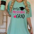 Preschool Graduation Shirt For Girl 2019 Miss Preschool Grad Women's Comfort Colors T-Shirt Chalky Mint