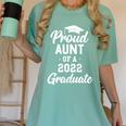 Proud Aunt Of a 2022 Graduate Class Of 2022 Graduation Women's Comfort Colors T-Shirt Chalky Mint