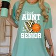 Proud Aunt Of A 2026 Senior Basketball Graduation Leopard Premium Tri-Blend Women's Comfort Colors T-Shirt Chalky Mint Proud Aunt Of A 2026 Senior Basketball Graduation Leopard Premium Tri-Blend Women's Comfort Colors T-Shirt Chalky Mint