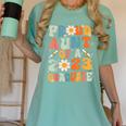Proud Aunt Of A Class Of 2023 Graduated Graduation Women Women's Comfort Colors T-Shirt Chalky Mint