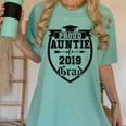 Proud Auntie Of a 2019 Grade Aunt Graduation Women's Comfort Colors T-Shirt Chalky Mint