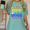 Proud Bff Of 2022 Graduate Class 2022 Graduation Family Women's Comfort Colors T-Shirt Chalky Mint
