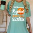 Proud Boyfriend Of A 2025 Senior Graduation Basketball Women's Comfort Colors T-Shirt Chalky Mint
