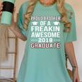 Proud Brother Of A 2018 Graduate Senior Graduation T Shirt Women's Comfort Colors T-Shirt Chalky Mint