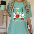 Proud Brother Of a 2025 Preschool Graduate Graduation Women's Comfort Colors T-Shirt Chalky Mint