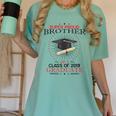 Proud Brother The Class Of 2019 Graduate Graduation Shirt Women's Comfort Colors T-Shirt Chalky Mint