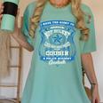 Proud Of Cousin Police Academy Graduation Shirt Women's Comfort Colors T-Shirt Chalky Mint
