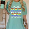 Proud Dad Of 2024 Graduate Class 2024 Graduation Family Women's Comfort Colors T-Shirt Chalky Mint