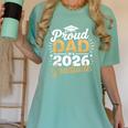 Proud Dad Of A 2026 Graduate Class Of 2026 Dad Graduation Women's Comfort Colors T-Shirt Chalky Mint