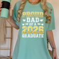 Proud Dad Of A 2026 Graduate Shirt Class Of 2026 Graduation Women's Comfort Colors T-Shirt Chalky Mint