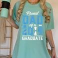 Proud Dad Of A Class Of 2019 Graduate TShirt Graduation Women's Comfort Colors T-Shirt Chalky Mint