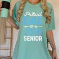 Proud Dad Of A Class 2019 Senior T Shirt Graduation Women's Comfort Colors T-Shirt Chalky Mint