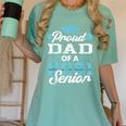 Proud Dad Of a Class Of 2021 Senior Graduate Graduation Women's Comfort Colors T-Shirt Chalky Mint
