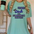 Proud Dad Of a Kindergarten Graduate Graduation TShirt Women's Comfort Colors T-Shirt Chalky Mint