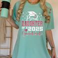 Proud Daughter Of 2025 College Graduate Family Graduation Women's Comfort Colors T-Shirt Chalky Mint
