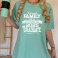 Proud Family Class Of 2025 Graduate Graduation Ceremony Women's Comfort Colors T-Shirt Chalky Mint