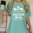 Proud Girlfriend Of College Grad 2019 Family Graduation Tee Women's Comfort Colors T-Shirt Chalky Mint