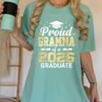 Proud Gramma Of A 2026 Graduate Class Of Graduation Women's Comfort Colors T-Shirt Chalky Mint
