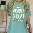 Proud Grammy Of A 2021 Graduate Graduation Clothes MBA PhD Women's Comfort Colors T-Shirt Chalky Mint