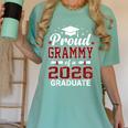 Proud Grammy Of A 2026 Graduate Class Of Graduation Women's Comfort Colors T-Shirt Chalky Mint