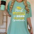 Proud Grandma Of 2025 College Graduate Family 24 Graduation Women's Comfort Colors T-Shirt Chalky Mint