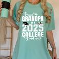 Proud Grandma Of A 2025 College Graduate Graduation Women's Comfort Colors T-Shirt Chalky Mint