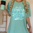 Proud Grandma Of a 2025 Senior Graduate Graduation Premium Women's Comfort Colors T-Shirt Chalky Mint