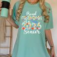Proud Grandma Of a 2026 Graduate For Family Graduation Women's Comfort Colors T-Shirt Chalky Mint