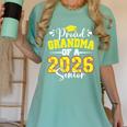 Proud Grandma Of A 2026 Senior Softball Graduation Matching Women's Comfort Colors T-Shirt Chalky Mint