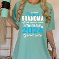 Proud Grandma Of 5th Grade Graduate 2024 Family Graduation Women's Comfort Colors T-Shirt Chalky Mint
