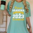 Proud Grandma Of a Class Of 2023 Graduate Senior Graduation Women's Comfort Colors T-Shirt Chalky Mint
