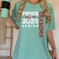 Proud Grandma Of A Class Of 2025 Senior Graduation 25 Women's Comfort Colors T-Shirt Chalky Mint