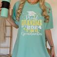 Proud Grandma Of Two 2024 Graduate Class 2024 Graduation Women's Comfort Colors T-Shirt Chalky Mint