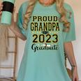 Proud Grandpa Of A 2023 Graduate Graduation Women's Comfort Colors T-Shirt Chalky Mint