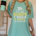 Proud Grandpa Of 5th Grade Graduate 2024 Family Graduation Women's Comfort Colors T-Shirt Chalky Mint
