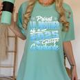 Proud Lil Brother Of 2025 Graduate College Shirt Graduation Women's Comfort Colors T-Shirt Chalky Mint