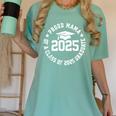 Proud Mama Of a Class Of 2025 Graduate Graduation 2025 Women's Comfort Colors T-Shirt Chalky Mint