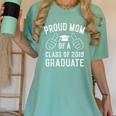 Proud Mom Of a 2019 Graduate Graduation Women's Comfort Colors T-Shirt Chalky Mint