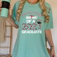 Proud Mom Of A 2021 Graduate Leopard Print Graduation Mama Women's Comfort Colors T-Shirt Chalky Mint