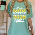 Proud Mom Of a 2025 Senior Graduate Graduation Women's Comfort Colors T-Shirt Chalky Mint
