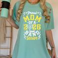 Proud Mom Of a Band Senior 2026 Graduation Women's Comfort Colors T-Shirt Chalky Mint