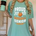 Proud Mom Of Basketball Senior 2026 Graduation Women's Comfort Colors T-Shirt Chalky Mint