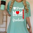 Proud Mom Of a Class Of 2025 Graduate Senior Mom Graduation Women's Comfort Colors T-Shirt Chalky Mint