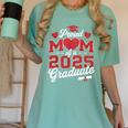 Proud Mom Of a Class Of 2025 Graduate Senior Graduation Women's Comfort Colors T-Shirt Chalky Mint