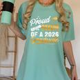 Proud Mom Of A Class Of 2026 Graduate Senior 2026 Graduation Women's Comfort Colors T-Shirt Chalky Mint
