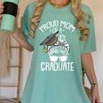 Proud Mom Of A Graduate Graduation Mama Mother Women's Comfort Colors T-Shirt Chalky Mint