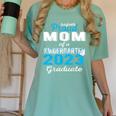 Proud Mom Of Kindergarten Graduate 2023 Graduation Mom Women's Comfort Colors T-Shirt Chalky Mint