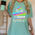 Proud Mom Of Kindergarten Graduate 2025 Graduation Mom Women's Comfort Colors T-Shirt Chalky Mint