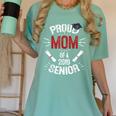 Proud Mom Mother Of a 2019 Graduate TShirt Graduation Women's Comfort Colors T-Shirt Chalky Mint