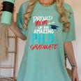 Proud Mom PhD Doctoral Graduation Doctorate Degree Women's Comfort Colors T-Shirt Chalky Mint